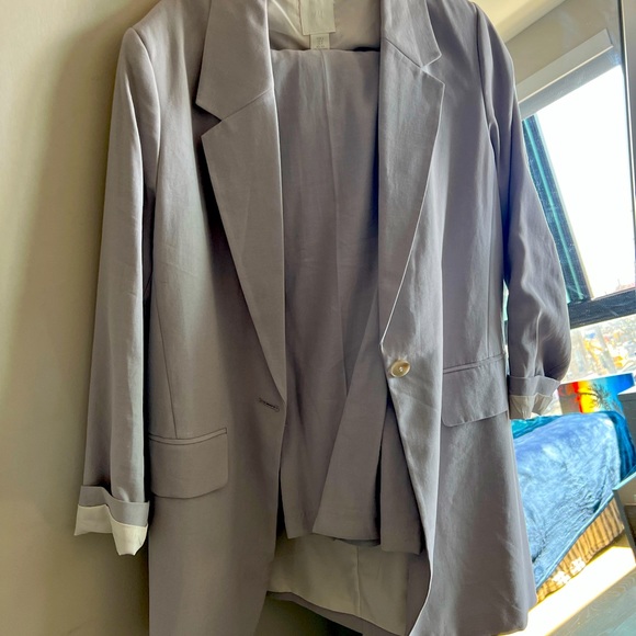 H&M Jackets & Coats Womens Suit Poshmark